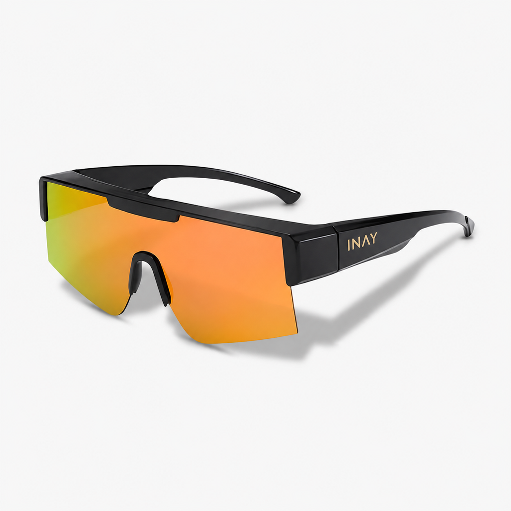Surlunettes INAY Atlas coloris Ember – miroir orange