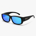 Surlunettes INAY Prime coloris Noir – miroir bleu