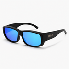 Surlunettes INAY Prime coloris Noir – miroir bleu